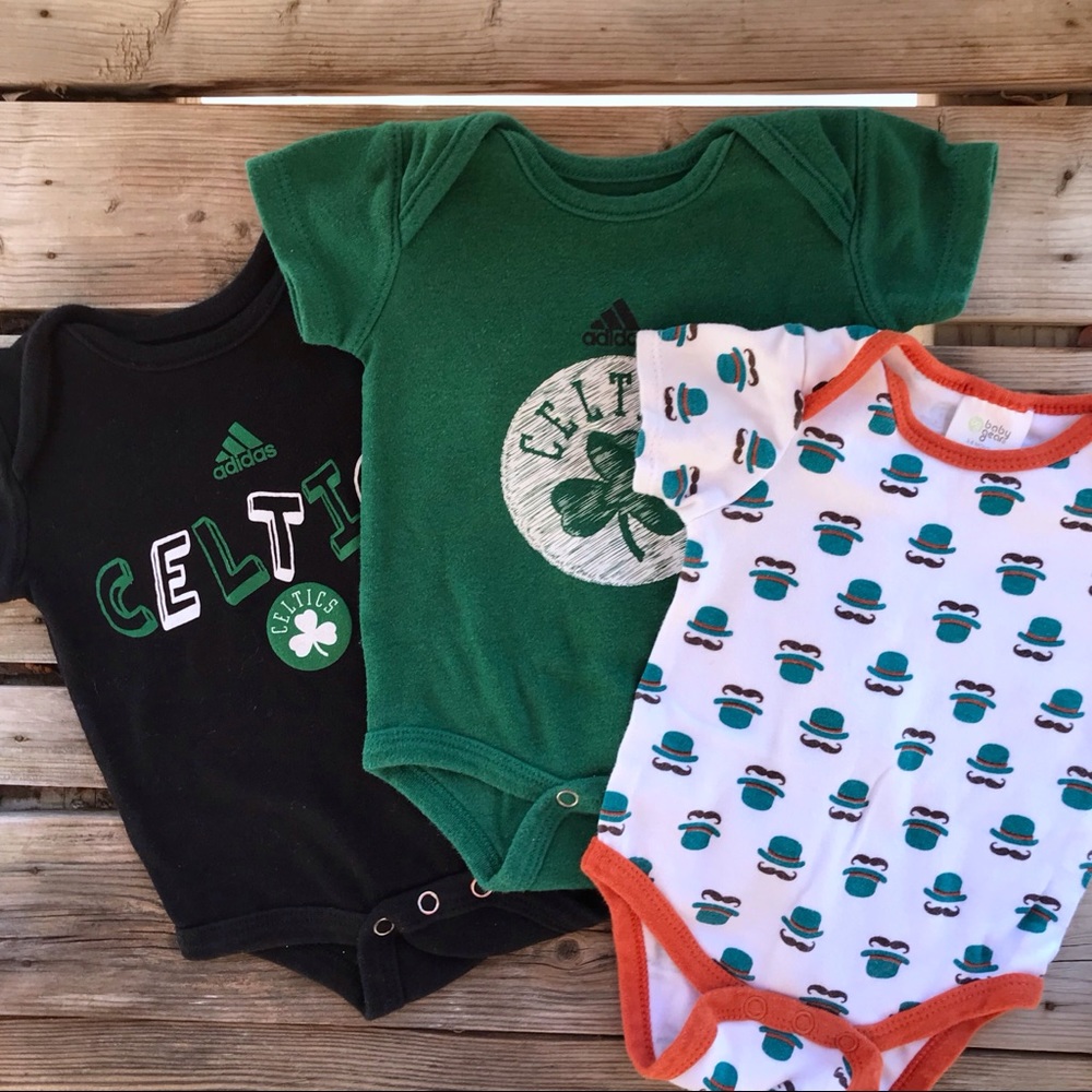 Baby Boy Adidas Celtics  0-3 months